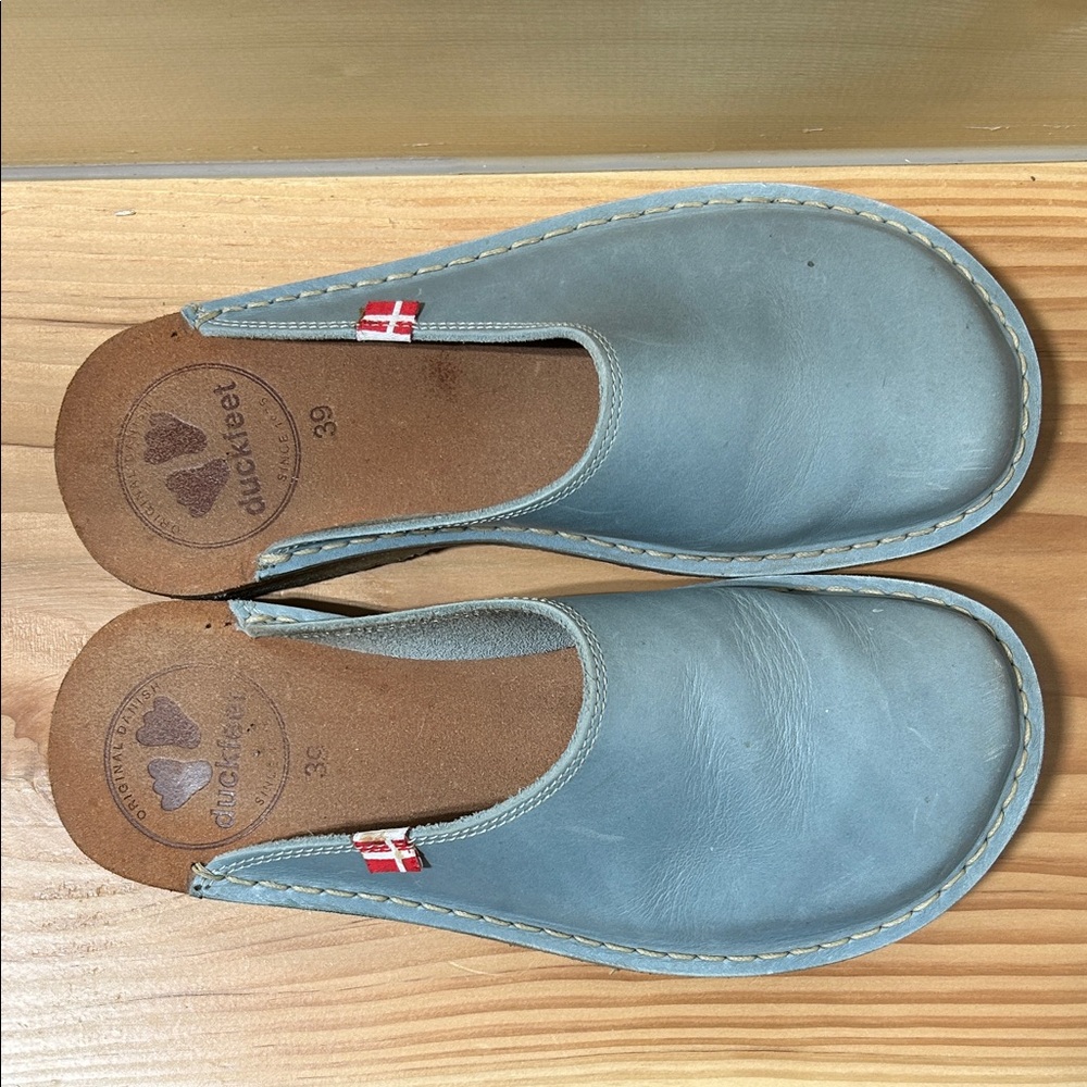 Light blue Duckfeet Blavand Shoes